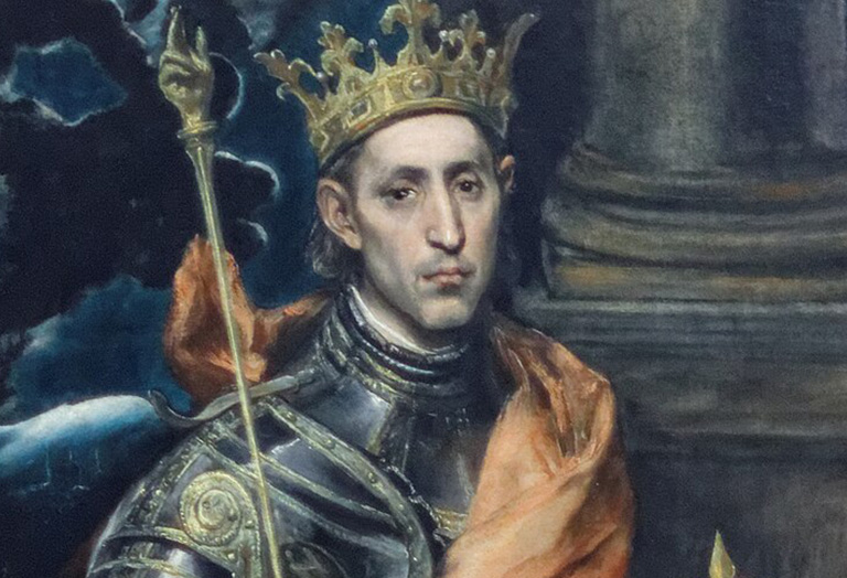 960px El Greco Saint Louis roi de France et un page 02